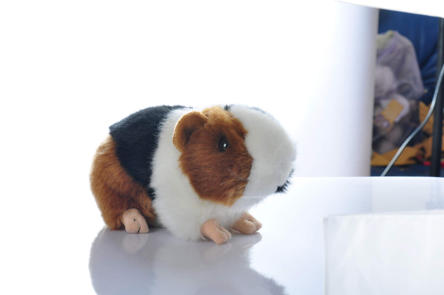 Cute Rabbit 8 Inch Guinea Pig Plush Toy Stuffed Animal Toy Plush Animal Doll (Black)
