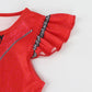 Wonderbabe Girls Red Costume From Descendants 4 For Kids Red Descendants Dress Princess Costume Dress For Girls Christmas Cosplay Outfits Size 7-8 Years
