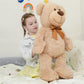 Tezituor Brown Teddy Bear Stuffed Animal  26 inch Large Stuffed Teddy Bear Plush for Girl Boys Girlfriend  Soft Teddy Bear Toy Gift for Baby Shower  Birthday