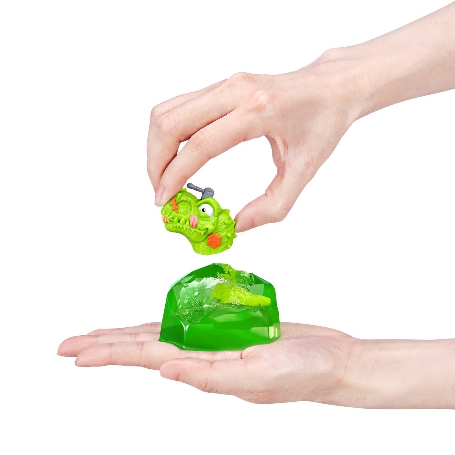 Smashers Mini Jurassic Light Up Dino Egg (T-Rex) By Zuru Collectible Egg, Volcano Slime, Fossil Toy, Dinosaur Toys, T-Rex Toy For Boys And Kids