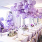 Partywoo 50Pcs Pearl Light Purple Balloons, 12Inch, Latex, For Balloon Garland, Birthday, Wedding Decorations