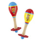Orange Tree Toys Lion & Monkey Maraca Set
