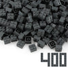 Feleph 2X2 Bricks Dark Stone Gray 400 Pieces Parts Classic Building Creative Play Blocks Set Toy Classic Accessories Creative Play Compatible With 3003 Major Brick Brands Building Blocks Toy