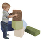 Factory Direct Partners 10414-Et Softscape Stack-A-Block Big Foam Construction Building Blocks, Soft Play Set For Toddlers And K
