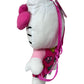 Fast Forward Hello Kitty Plush Backpack with Heart & Love