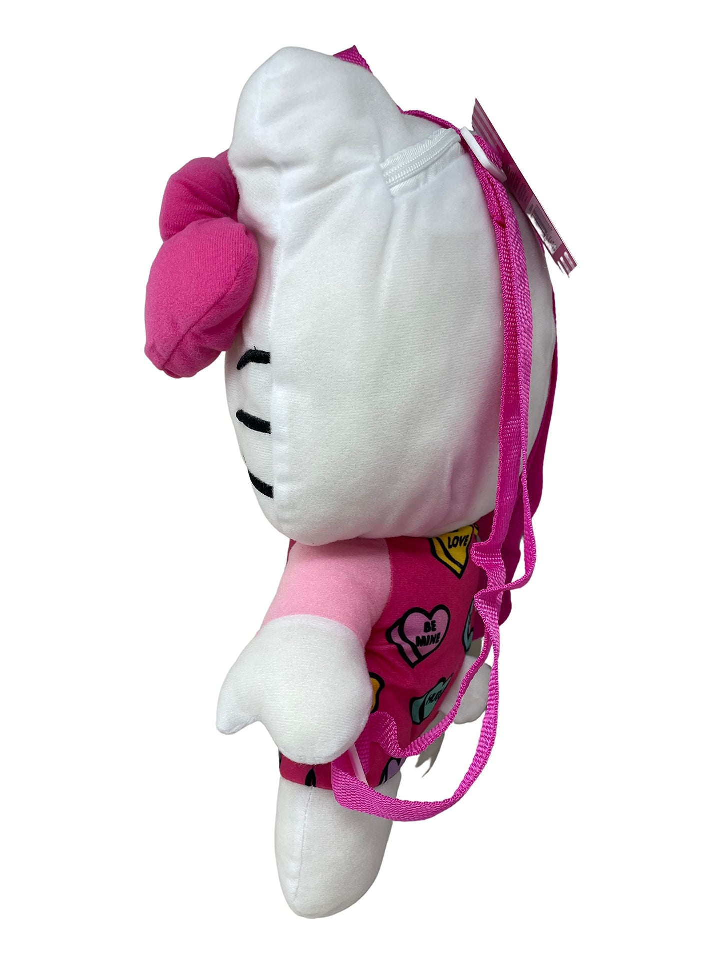 Fast Forward Hello Kitty Plush Backpack with Heart & Love
