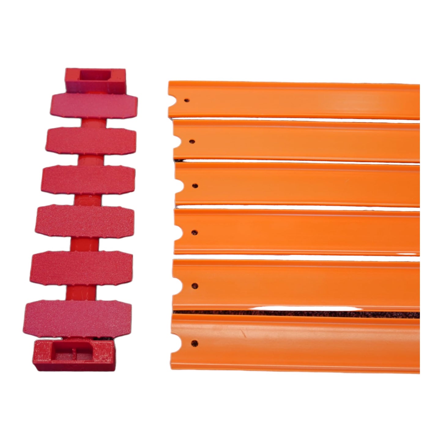 Super 6 Lane Raceway Extension Kit (Red)