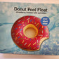 Giant Inflatable Pool Floats (Strawberry Frosted Donut)