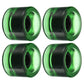 PATIKIL 70mm 78A Longboard Wheel Soft, 4 Pack Cruiser Wheels Street Wheels for Skateboards Skateboard Wheel Replacement PU, Clea