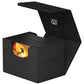 Ultimate Guard Sidewinder 100+ Deck Box - Black, Magnetic Closure, Microfiber Lining for 100 Double-Sleeved TCG Cards, Model UGD011210