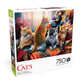 Buffalo Games - Tom Wood - Cats And Quilts - 750 Piece Jigsaw Puzzle For Adults -Challenging Puzzle Perfect For Game Nights - Finished Size Is 24.00 X 18.00