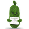 Dafuriet Mini Funny Potato, 3 Inch Knitted Wool Doll With Card For Cheer Up Gifts And Party Decorations, Cute Wool Positive Potato Crochet Doll For Birthday Gifts