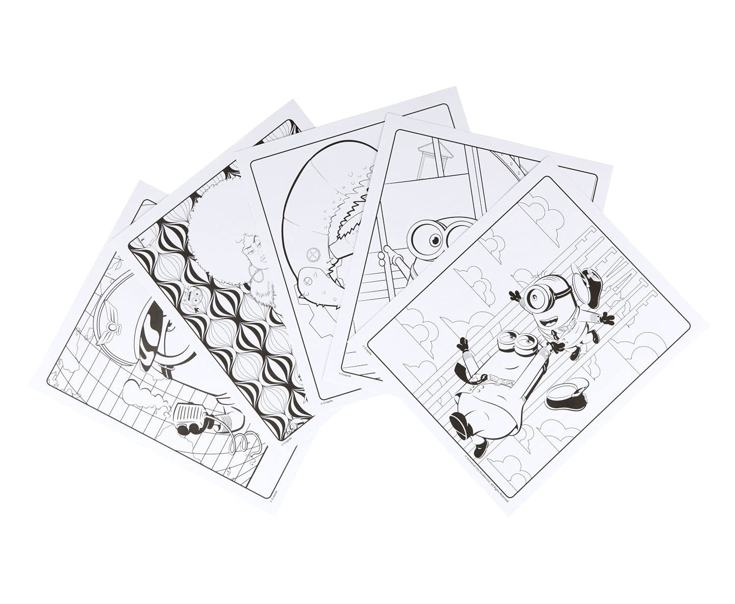 Crayola Minions 2 Color & Sticker Activity, Minions Coloring Book