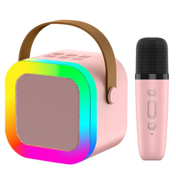 OUTUVAS Kids Karaoke Microphone Machine Toy, 4-12 Years Old Girls Christmas Birthday Gift for Girls, Karaoke Toys Gifts for Girl