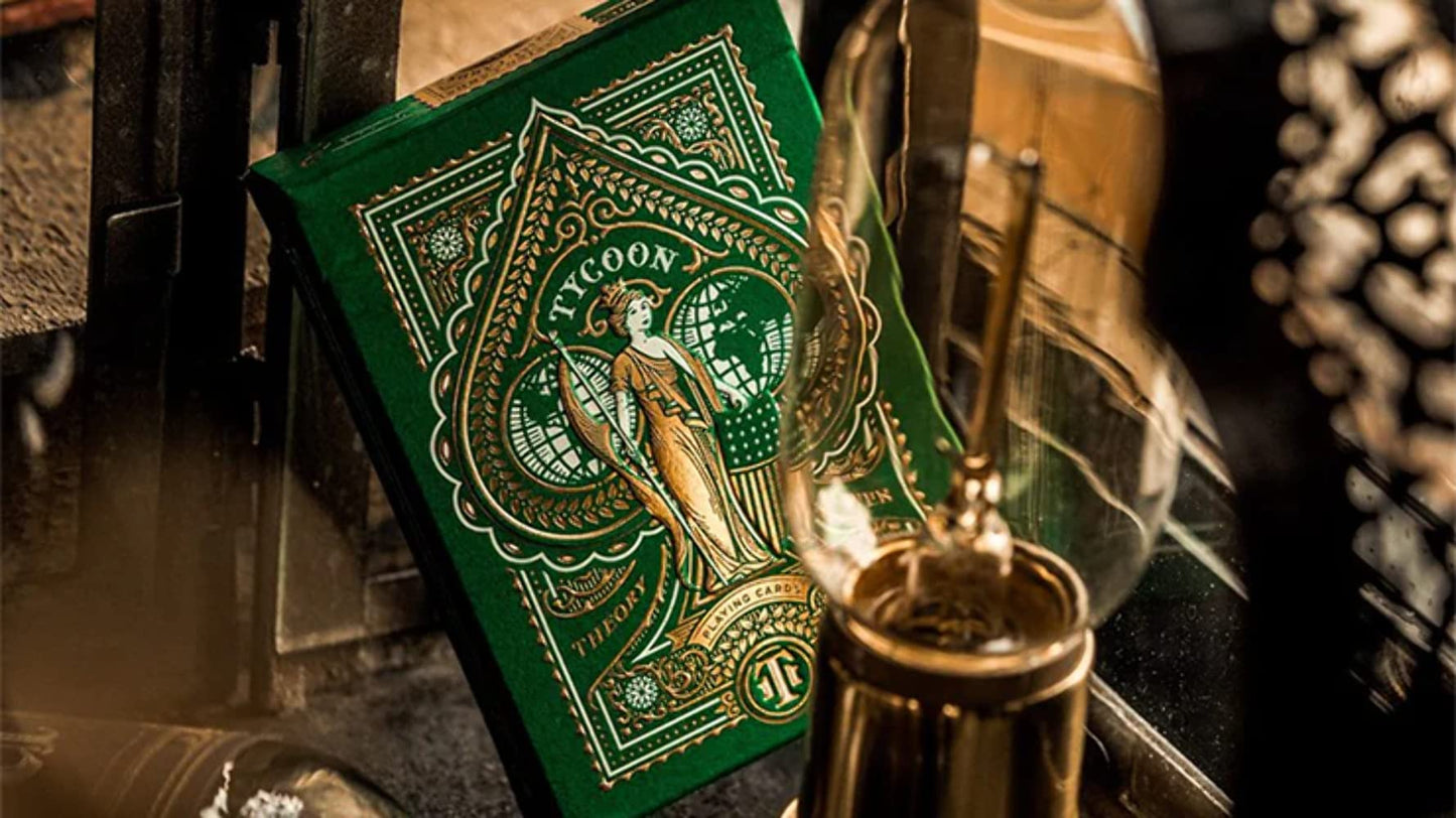 Theory11 Limited Edition Green Tycoon Playing Cards