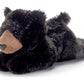The Petting Zoo Black Bear Stuffed Animal Plushie, Gifts For Kids, Scoopz Wildlife Animals, Bear Plush Toy, 8 Inches