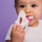 Baby Banana Magical Unicorn Toothbrush - Silicone Training Teether for Infants, 1 Count, Model BRU07