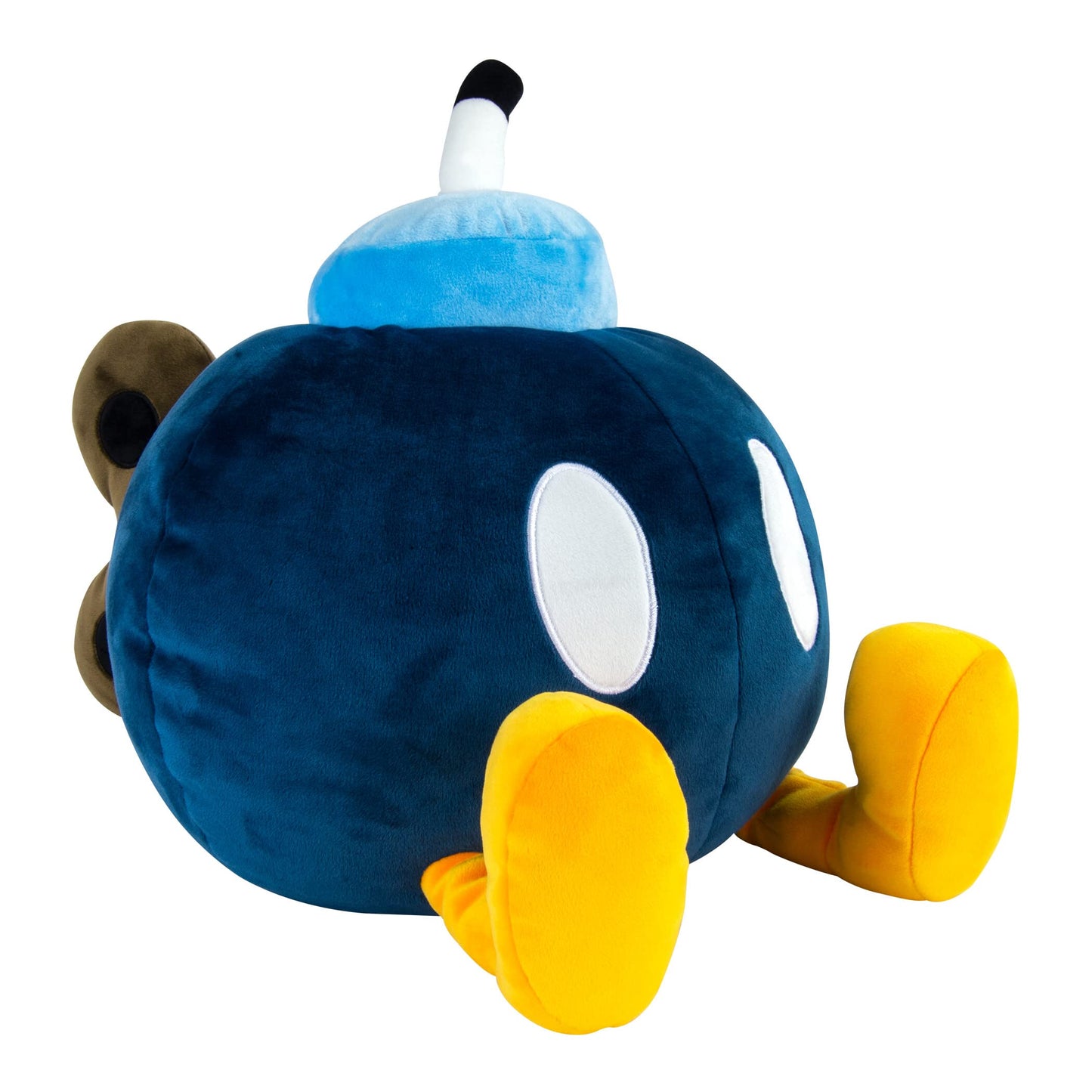 Club Mocchi Mocchi Bob-Omb Plushie - Squishy Mario Toy - Collectible Figure - Soft Plush And Room Decor - 15 Inch