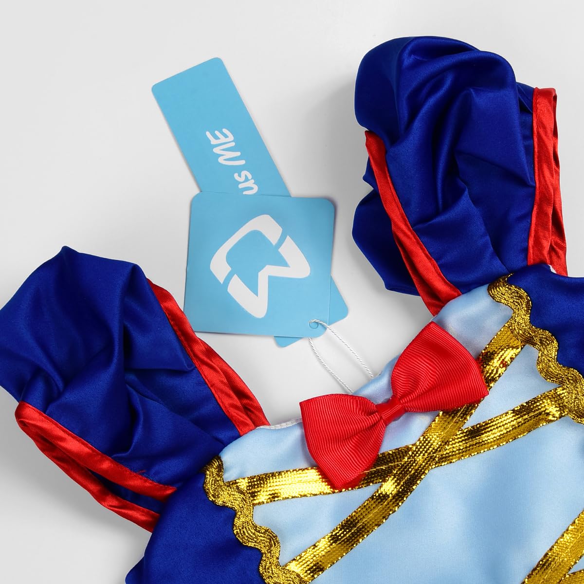 Uplus ME Light Up Princess Dress Up Clothes for Little Girls Toddler Kids Princess Costume Halloween Birthday Outfit (3-4T/110)