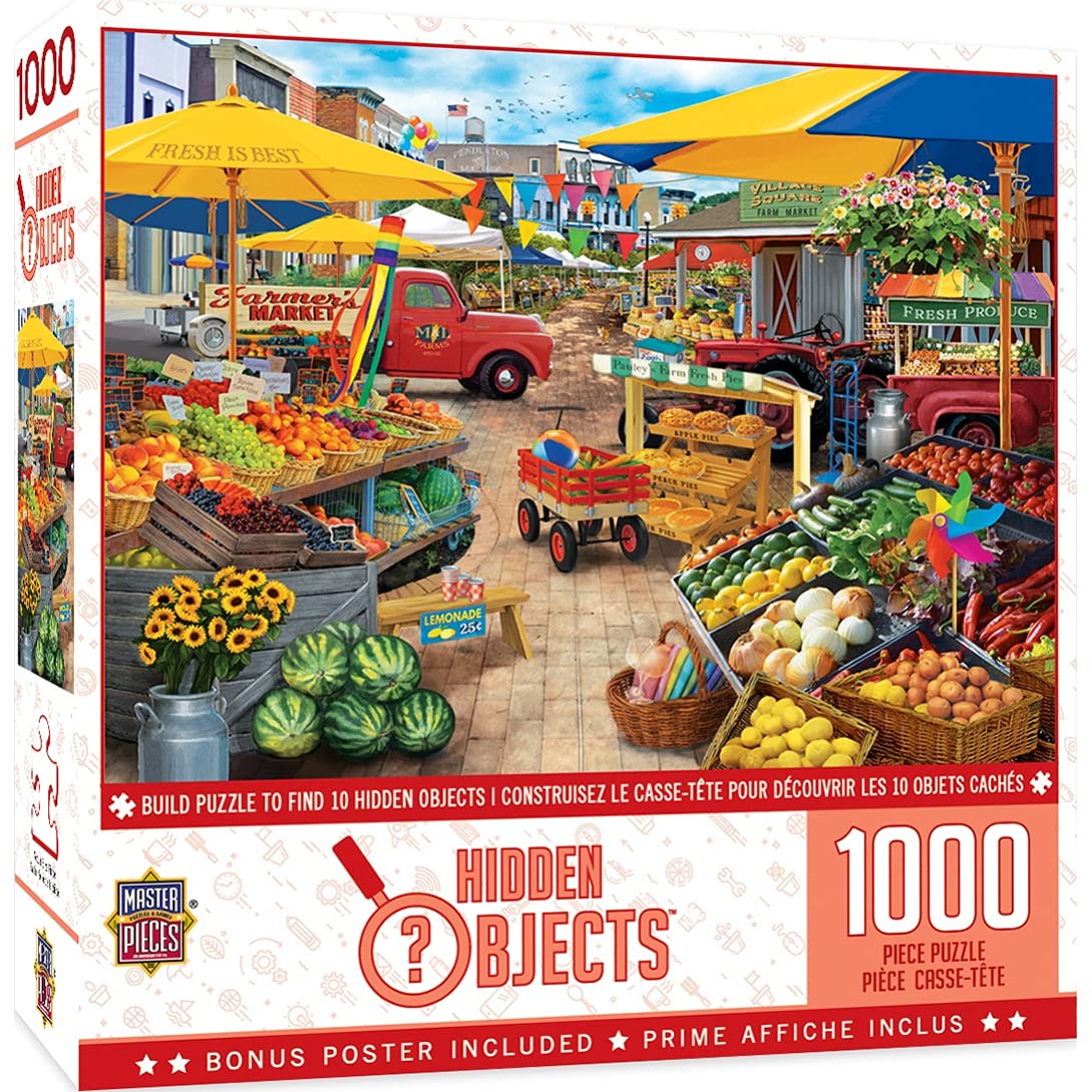 Market Square 1000 Piece Jigsaw Puzzle