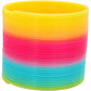 The Dreidel Company Plastic Multicolor Coil Spring, Goody Bag Fillers, Party Favor For Kids, 3' Inches (80Mm) (4-Pack)