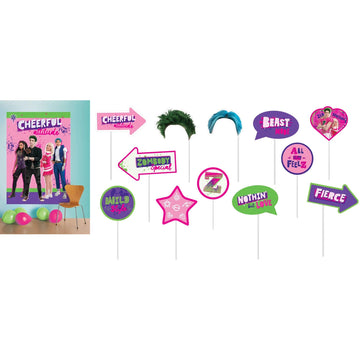 Party Scene Setter With Props - 40' X 27.5' | 1 Set Of 16 Pcs, Zombies 3