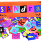 Roylco Alphabet Pasting Pieces, 1 x 1 Inches, Assorted Bright Colors