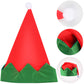Sunshane 4 Pieces Christmas Elf Kits Include Elf Aprons And Elf Hats For Christmas Party Costume Supplies (Red And Green)