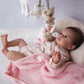 Scom Realistic Baby Dolls Girl- Felicia, 17-Inch Realistic-Newborn Baby Dolls With Weighted Soft Cloth Body, Real Life Cute Rebo