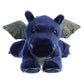 Aurora® Adorable Flopsie™ Sapphire Dragon™ Stuffed Animal - Playful Ease - Timeless Companions - Blue 12 Inches