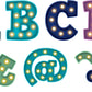 Teacher Created Resources Marquee Bold Block 2'' Magnetic Letters