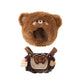 CALEMBOU Plush Doll Clothes, 4 Inches Cute Animal Series Plush Doll Clothes for 10cm Plush Doll, Kawaii Doll Clothes Accessories