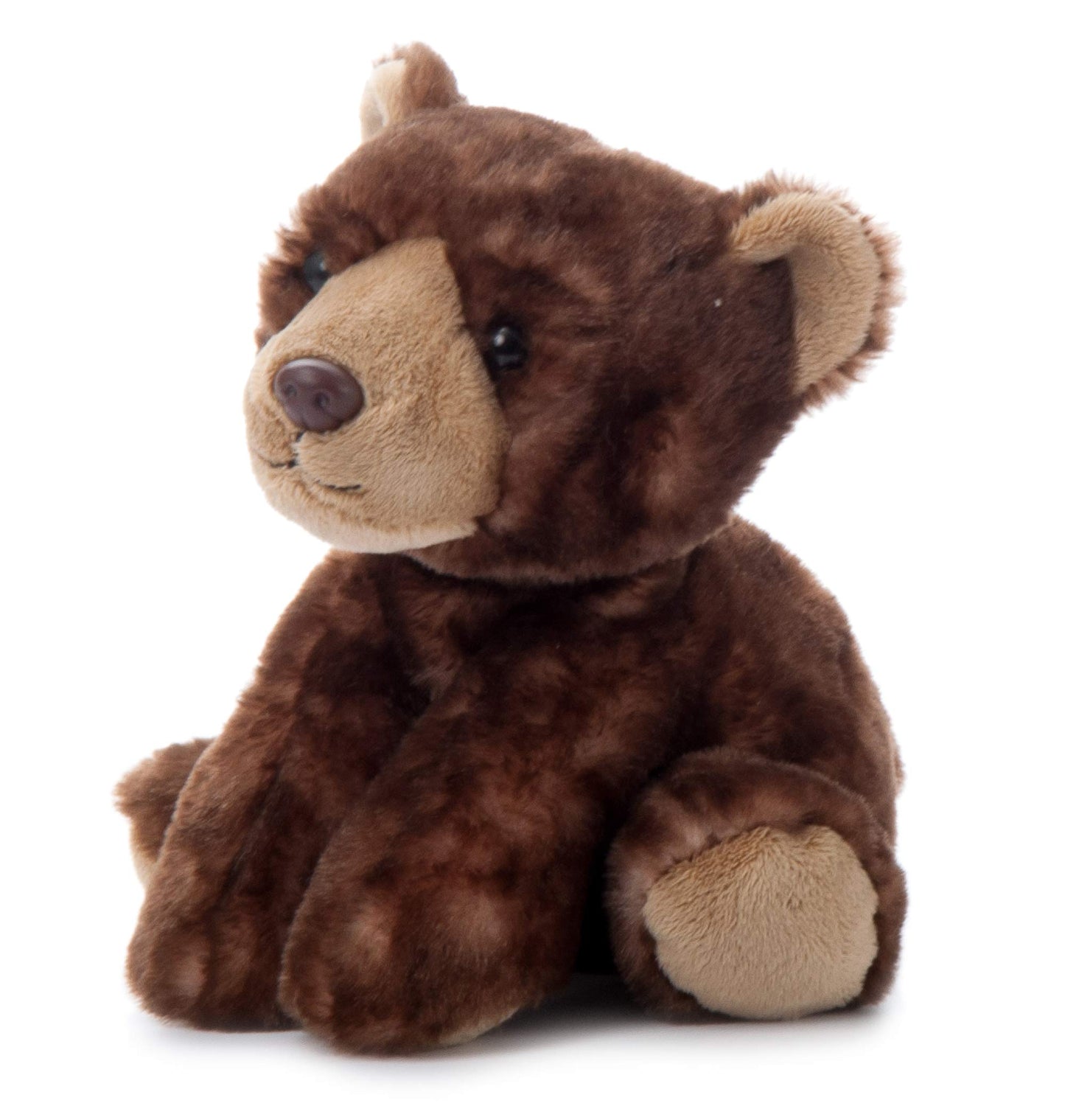 The Petting Zoo Brown Bear Plush Toy, 9 inch Stuffed Animal, Gifts for Kids, Soft Plush, Model 420115