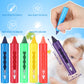 24 Pieces Bathtub Crayons Bath Crayons Washable Easy Clean Bath Time Marker Colorful Bathtub Markers Toys Shower Bath Paint For Easter Basket