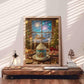 Cream Holiday Mug Gingerbread Cookies Christmas Fireplace 1000 Piece Jigsaw Puzzle for mature-themeds Students Cozy Winter  Window View 20?27 Inches Relaxing Festive Game Warm Atmosphere Decor