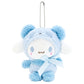 Ahlsense 4.7In Cute Plush Keychain Anime Cartoon Figure Pendant,Japan Anime Cartoon Cute Plush Keychain