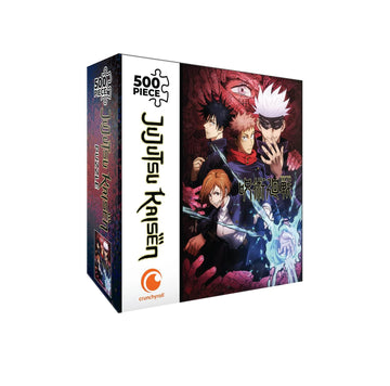 Jujutsu Kaisen Anime Puzzle, Colorful & Fun 500 Piece Jigsaw Puzzle by Kess for Children and Adults, Ages 5+, Multicolor