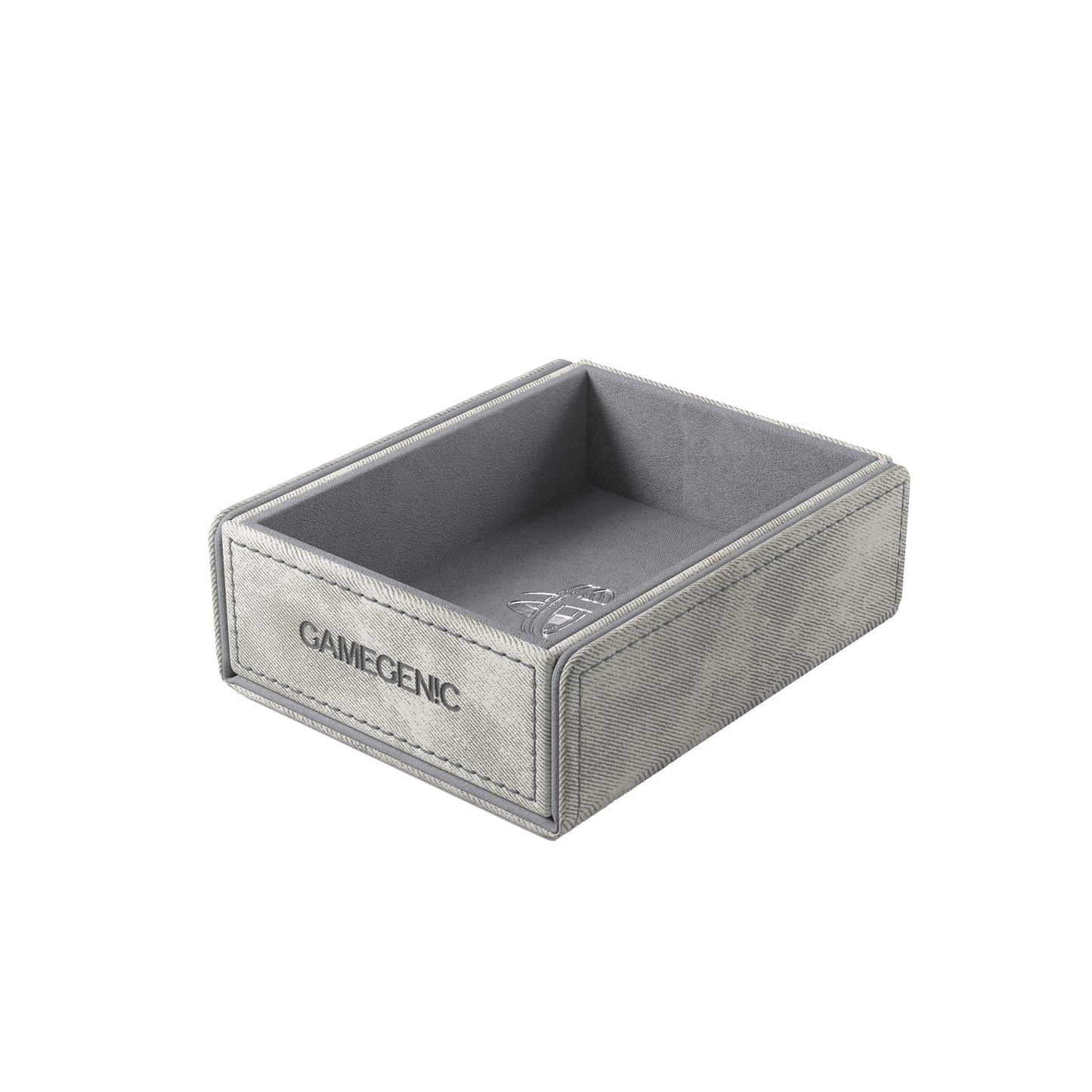 Gamegenic Token Keep - Premium Token Box For Safe Storage, Fits Dungeon 1100+ And Dungeon S 550+, Holds Tokens, Dice, And Cards, Fully Usable During Gameplay, Gray Color, Made