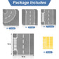Pokiiulk 9 Pack Road Base Pates For Building, Compatible With Lego Classic Bricks, 10    X 10    Baseplates Fits For Lego Roads,
