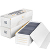 Homexpro Easy Fold Trading Card Storage Box [3 Pack] Magnetic Lid | Toploader Storage Box Fits 800 Cards, 200 Toploaders, Or 50 One Touch | Baseball Card Storage Box - Labels Included