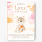Slumberkins 14'' Lynx Kin & 2 Board Books Complete Set Bundle | Promotes Self-Expression, Mindfulness & Boundaries | Social Emot