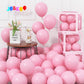 Jobkoo Pastel Pink Balloons 5 Inch, 60 Pcs Small Baby Pink Balloon Light Pink Latex Balloons 5'' Mini Matte Pale Macaron Pink He
