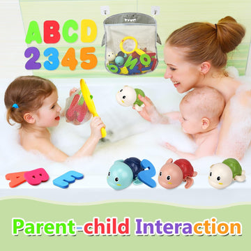 Bath Toys For Toddlers 1-3 - Mold Free Bath Toys Baby Pool Toys Toddler Age 1-2-4 Bath Toys For Infants 6-12 Months 1 2 3 4 Year