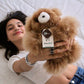 AlpacaNext Soft and Cuddly Baby Alpaca Teddy Bear - 12 inch. enhanced Alpaca Stuffed Animal Handmade on Genuine Alpaka Fur. Cute Bear (12 inches  Beige)