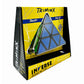 Project Genius Inverse Triminx Puzzle - Easy Level, Triangular Shape, Plastic, Model TW002, Fun Décor & Gift for Ages 8+
