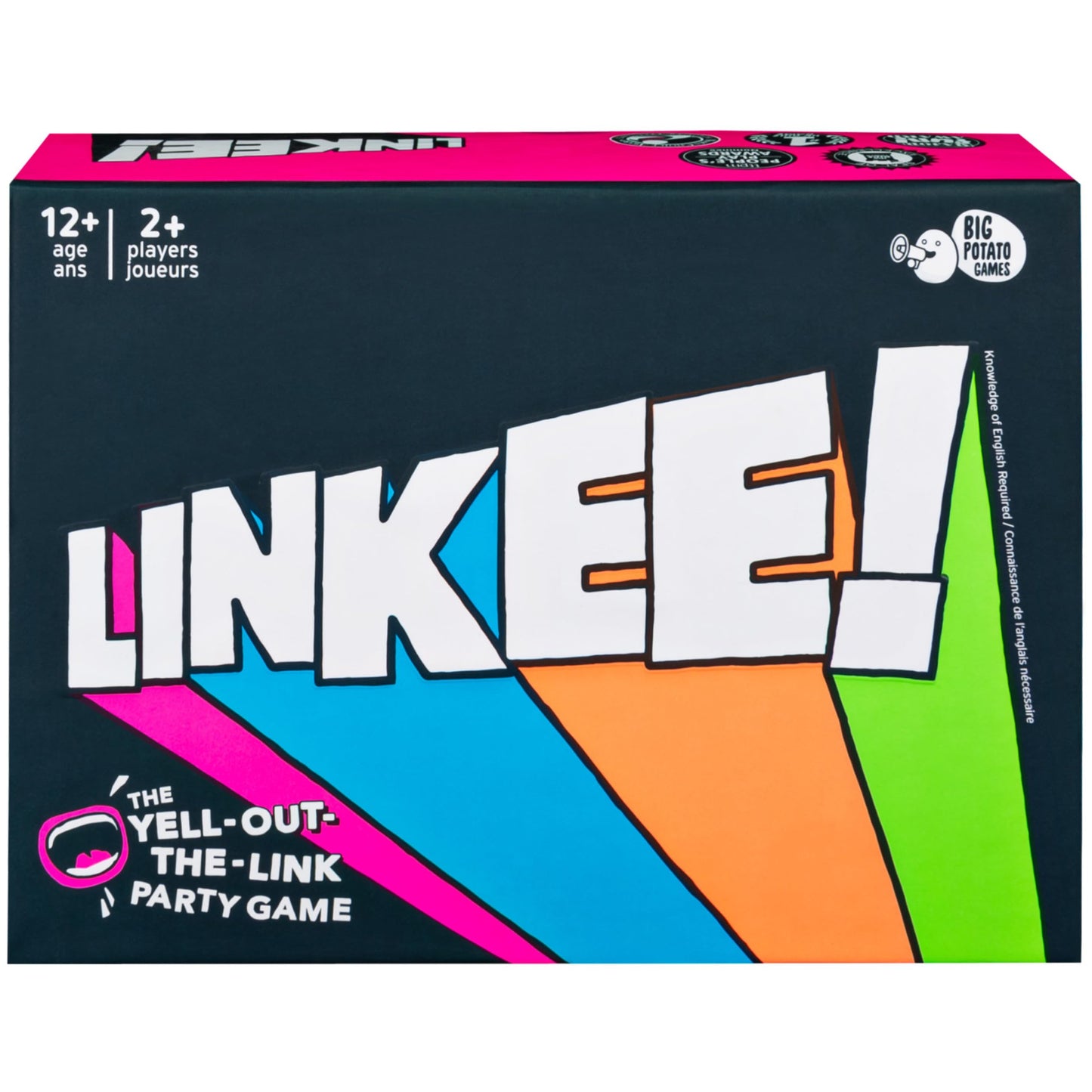 Spin Master Games Big Potato Linkee Trivia Game - 2019 Edition, Cardboard, Model 6053585, Super-Simple Fun for All Ages