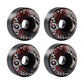 UJEAVETTE 4Pcs 51D Skateboard Wheels 52x30mm NonSlip Skate Board Cruiser Roller Parts