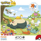 Buffalo Games Pokemon Picnic 400 Piece Jigsaw Puzzle - Large Multicolor Paper Puzzle for Family Game Nights, Model 22001