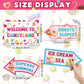 20 Pieces Candyland Decorations Welcome to Candyland Signs Candy Party Decorations for Women Girls Candy Land Themed Birthday Pa