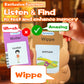 Halcontorno Talking Flash Cards For Kids - German Bilingual English Flashcard For Toddlers 3-12, Test Mode, 510 Sight Words, Aud